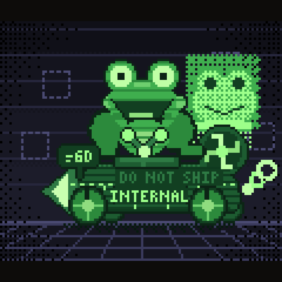 RH Grand Prix Racer #2964: The Frog Emoji